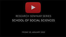 Research Seminar Series - Jan 2022 - Youtube Thumbnai